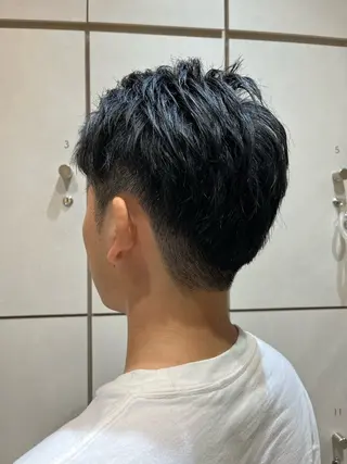 ショート メンズ ボブ/ショート/金田 夏葵のヘアスタイル