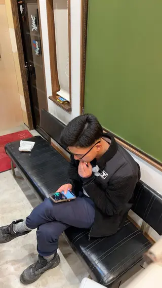 ショート メンズ 平野 蒼太のヘアスタイル