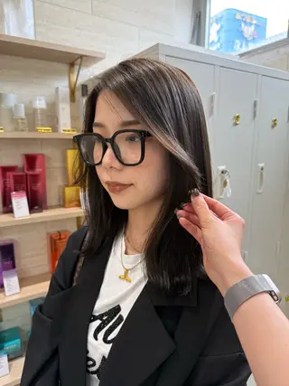 ミディアム Zina 熊本店 ワンホン/Juranのヘアスタイル