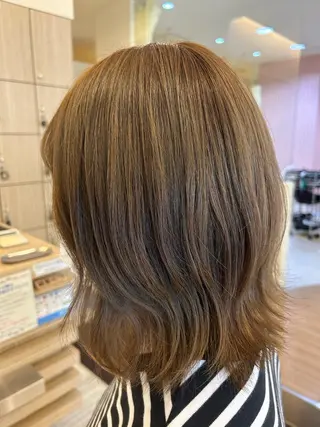 ミディアム カラー 板倉　花連 💌リピーター様へ↓のヘアスタイル