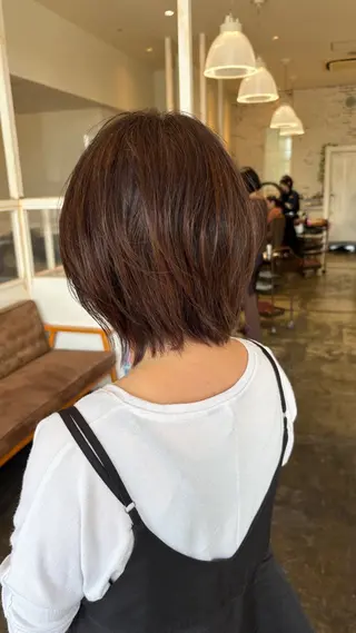 ショート [髪質改善] 北生駒 店長/古居聖理のヘアスタイル