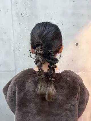 ヘアアレンジ good nine所属・YUUMI /堀江美容室のヘアスタイル