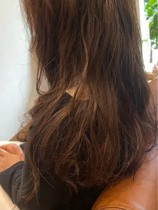 ロング パーマ gatto  nero所属・【似合わせカット 】🦋岩崎 美保🐾のヘアスタイル