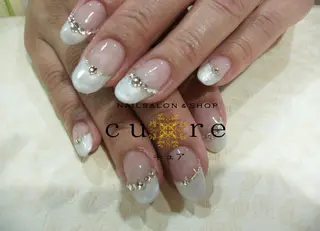 ミディアム ネイル ネイルサロン Cureのネイルデザイン