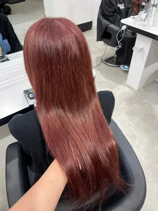 ロング カラー みう/仙台/暖色/ 艶髪/顔周りカット/のヘアスタイル