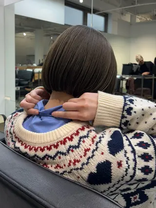 ショート カラー 村田 りょうやのヘアスタイル