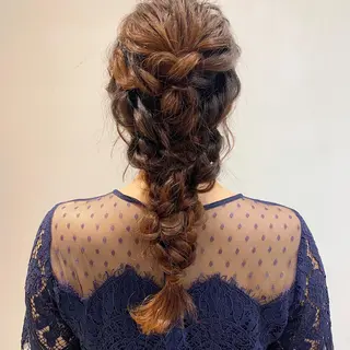 ロング ヘアアレンジ 🩰 LILY eye　KANAのマツエク・マツパデザイン