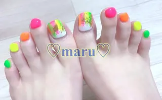 ネイル まるみ ♡のネイルデザイン