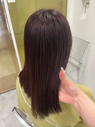 ロング カラー ガーリー♡女の子っぽ ヘア♡ピンクカラー♡のヘアスタイル