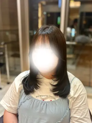 ロング カラー 🎀透明感カラー 🐈ナズナのヘアスタイル