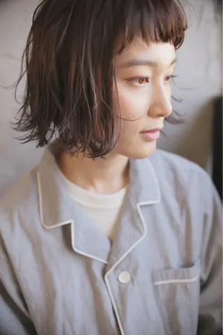 ショート カラー パーマ 🧼柴田 健太郎🧼のヘアスタイル