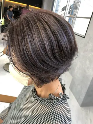 カラー Mayo/ダブルカラ メンズカット/カラーのヘアスタイル