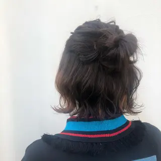 ミディアム カラー パーマ ヘアアレンジ apish aoyama所属・武 愛子の眉毛・アイブロウイメージ