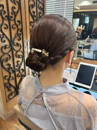 ヘアアレンジ ヘアアレンジ /カラー和田茉日琉のヘアスタイル