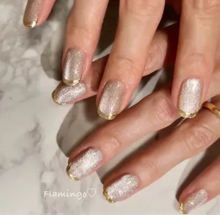 ネイル 40代からの爪に 優しい施術×自爪育成のネイルデザイン