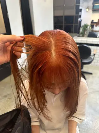 セミロング カラー ヘアアレンジ 暖色💖ツヤ髪💖 masae🌼のヘアスタイル