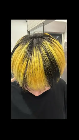 カラー メンズ カマタ サユミ🪐のヘアスタイル