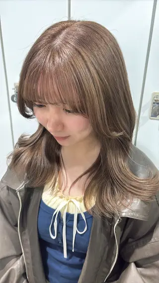 カラー ‎しゅり🇰🇷 日韓MIXメンズヘアのヘアスタイル