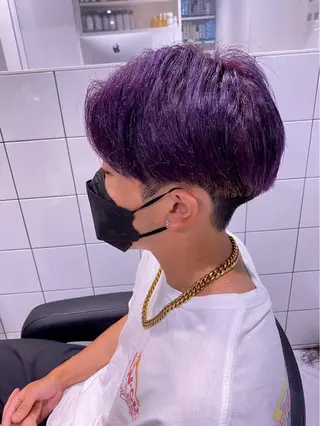 カラー メンズ ❤️‍🔥メンズ専門 mamu❤️‍🔥のヘアスタイル