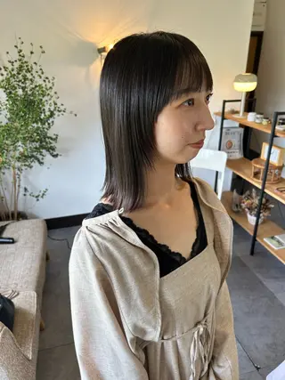 ミディアム RECORD所属・RECORD sakuraのヘアスタイル