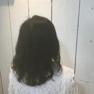 ロング パーマ しのはら まどかのヘアスタイル