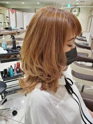 ミディアム カラー 中村 和貴 ＜Ash津田沼＞のヘアスタイル