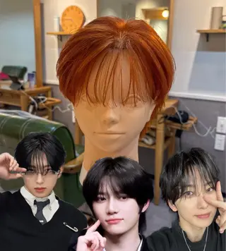 メンズ 似合わせカット/ 艶カラー/いらみなのヘアスタイル