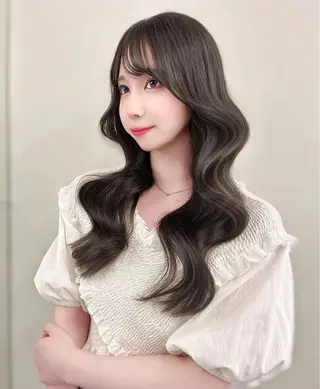 ロング カラー 韓国ヘア/髪質改善 TAKAHIROのヘアスタイル