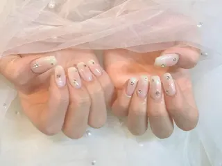 ネイル ♡SNSで大バズり♡ コリアン羽エクステ◎のヘアスタイル