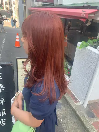 ロング カラー ヘアアレンジ SALOWIN原宿ash店所属・憧れの艶ハイトーンへ 🌙サイダサキのヘアスタイル