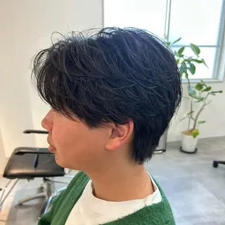 パーマ メンズ 男の理想を叶える🔥 メンズパーマ特化｜関のヘアスタイル