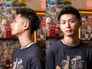 ショート サンアンドマーリーズバーバー所属・サン アンドマーリーズのヘアスタイル