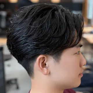 パーマ メンズ 男の理想を叶える🔥 メンズパーマ特化|関のヘアスタイル