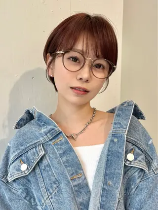 ショート カラー ハイライト/ショート /ボブ/RYOHEIのヘアスタイル