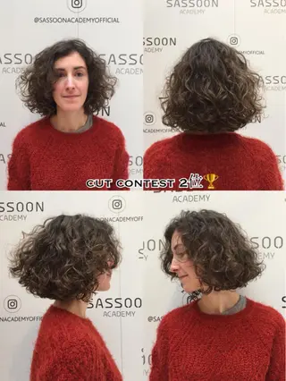 ミディアム 韓・中華美女ヘア 🇰🇷×🇨🇳のヘアスタイル