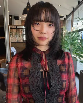 ミディアム GUESTs所属・優音 /YUi/パーマのヘアスタイル