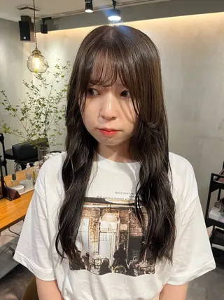 ロング STAND By HAIR&Coffee所属・🤎透明感ツヤカラー Chinatsu🤎のヘアスタイル