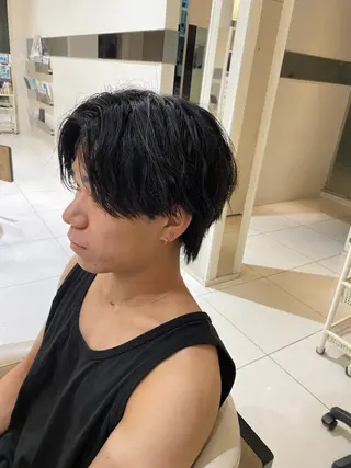 パーマ メンズ メンズパーマ特化 福岡正真のヘアスタイル