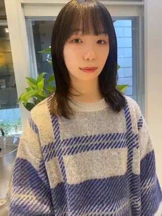 ミディアム カラー nambu-GARDEN所属・上田 昂雅のヘアスタイル