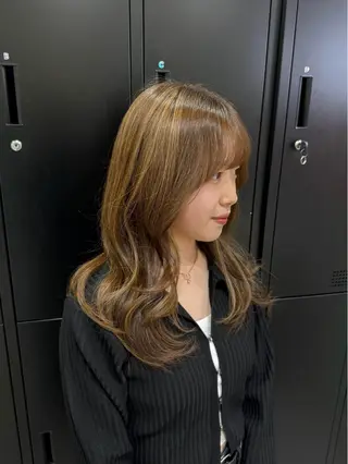 セミロング 韓国特化🇰🇷千葉 /レイヤーカット竜生のヘアスタイル