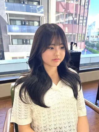 ロング 韓国ヘア特化型美容師 MITSUI🇰🇷のヘアスタイル
