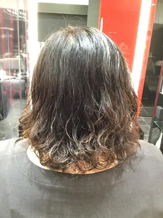 パーマ Annon プライベートサロンのヘアスタイル