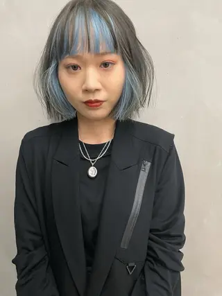 ショート カラー 過ごしやすい美容室 でありたいのヘアスタイル
