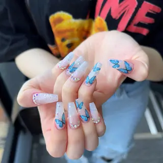 ロング ネイル nail salon azuのネイルデザイン