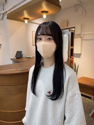 カラー aiko【艶カラー ・ミニモ年内で終了】のヘアスタイル