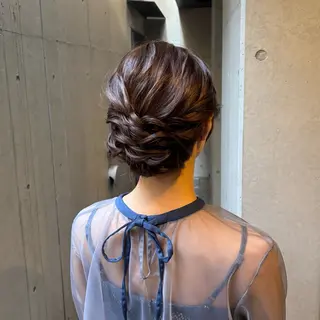 ロング ヘアアレンジ 〖❁田尻千尋| LEONID❁〗のヘアスタイル