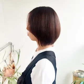 ショート 艶カラー🫧 猿渡 響のヘアスタイル