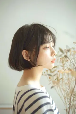 ショート 💛🤍U too e’s 鎌倉🧸のヘアスタイル