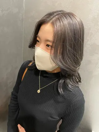 カラー inity　杉本 美羽のヘアスタイル