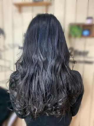 ロング カラー 髪質改善🌟透明感 🌟三塚有紀子のヘアスタイル